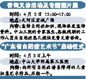 廣東有15萬自閉癥兒童